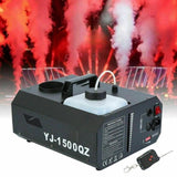 ZNTS XinYun Fog Machine - Vertical Smoker Stage 1500W Fog Machine Up Spray DMX Fogger with Wireless 80501882