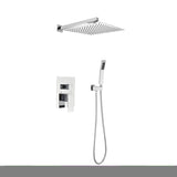ZNTS 12" Rain Shower Head Systems Wall Mounted Shower W92869406