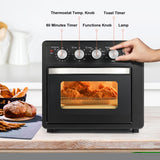 ZNTS Simple Deluxe Air Fryer Oven, Toaster Oven Air Fryer Combo, Family Size Air Fryer Oven, 6 W113468206