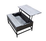 ZNTS T1105-05 Gray Lift Top Coffee Table B009140752