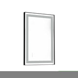 ZNTS 36*24 LED Lighted Bathroom Wall Mounted Mirror with High Lumen+Anti-Fog Separately Control W92850204