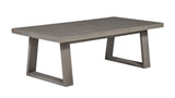 ZNTS 16 H x 24 W x 47 D Grey Minimalistic Coffee Table with High Quality MDF and Sleek Finish B085114744