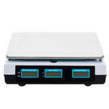 ZNTS ACS-30 40kg/5g Digital Price Computing Scale for Vegetable US Plug Silver & White 74937835