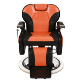 ZNTS PVC Leather Cover, Wooden Armrest Shell, Iron Footrest, Disc With Footrest, Can Be Put Down 150kg, 62523464