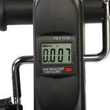 ZNTS Portable Stationary Indoor MINI Exercise Machine Bike with LCD Display Calorie Counter - balck W2181P151953