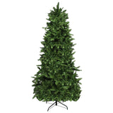 ZNTS 7.5ft Flocking Tied Light Christmas Tree 88310259