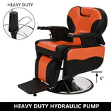 ZNTS PVC Leather Cover, Wooden Armrest Shell, Iron Footrest, Disc With Footrest, Can Be Put Down 150kg, 62523464