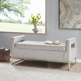 ZNTS Soft Close Storage Bench B03548746