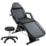 ZNTS Massage Salon Tattoo Chair with Two Trays Esthetician Bed with Hydraulic Stool,Multi-Purpose W1422110446