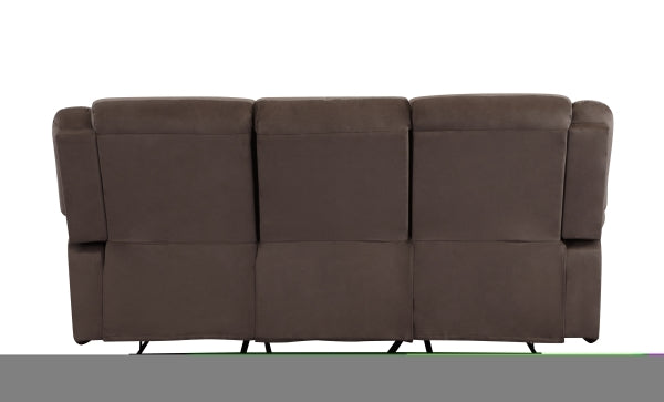 ZNTS Global United Transitional Microfiber Fabric Upholstered Sofa B05777780