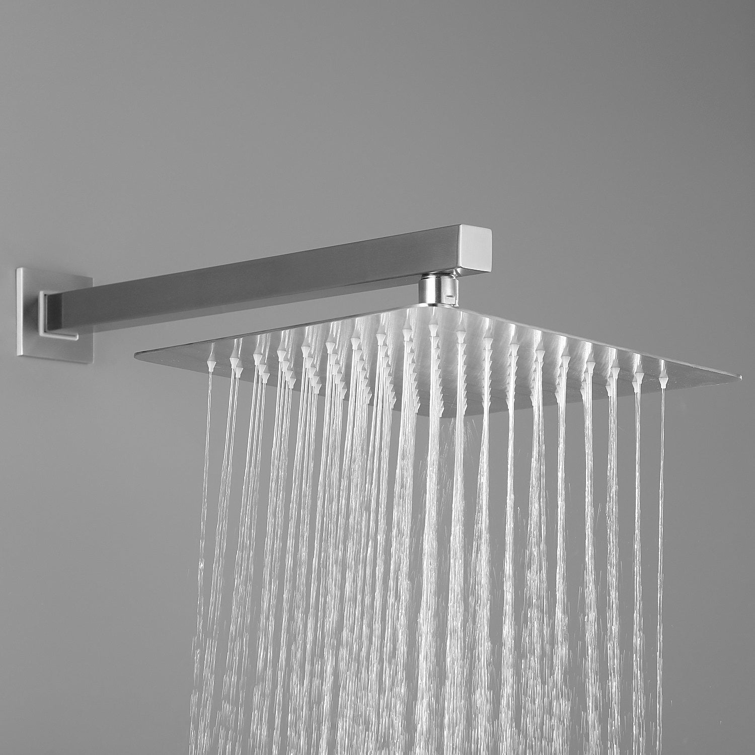 ZNTS 10 inch Shower Head Bathroom Luxury Rain Mixer Shower Complete Combo Set Wall Mounted W928105285