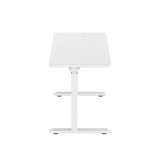 ZNTS Glass tabletop standing desk
White W141164002