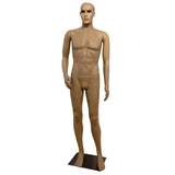 ZNTS K4 Male Curved Right Arm Straight Foot Body Model Mannequin Skin Color 45371397