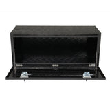 ZNTS 42" Aluminum Under Body Toolbox 5 Bar Tread Black 47146300