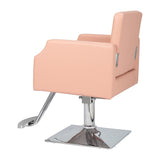 ZNTS PVC leather aluminum alloy foot pedal rivet type square chassis high oil pump barber chair 150kg 96072423