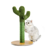 ZNTS Cactus Cat Scratching Post 21.7'' Cat Scratcher with Sisal Rope for Small & Medium Cats Kittens 87368042