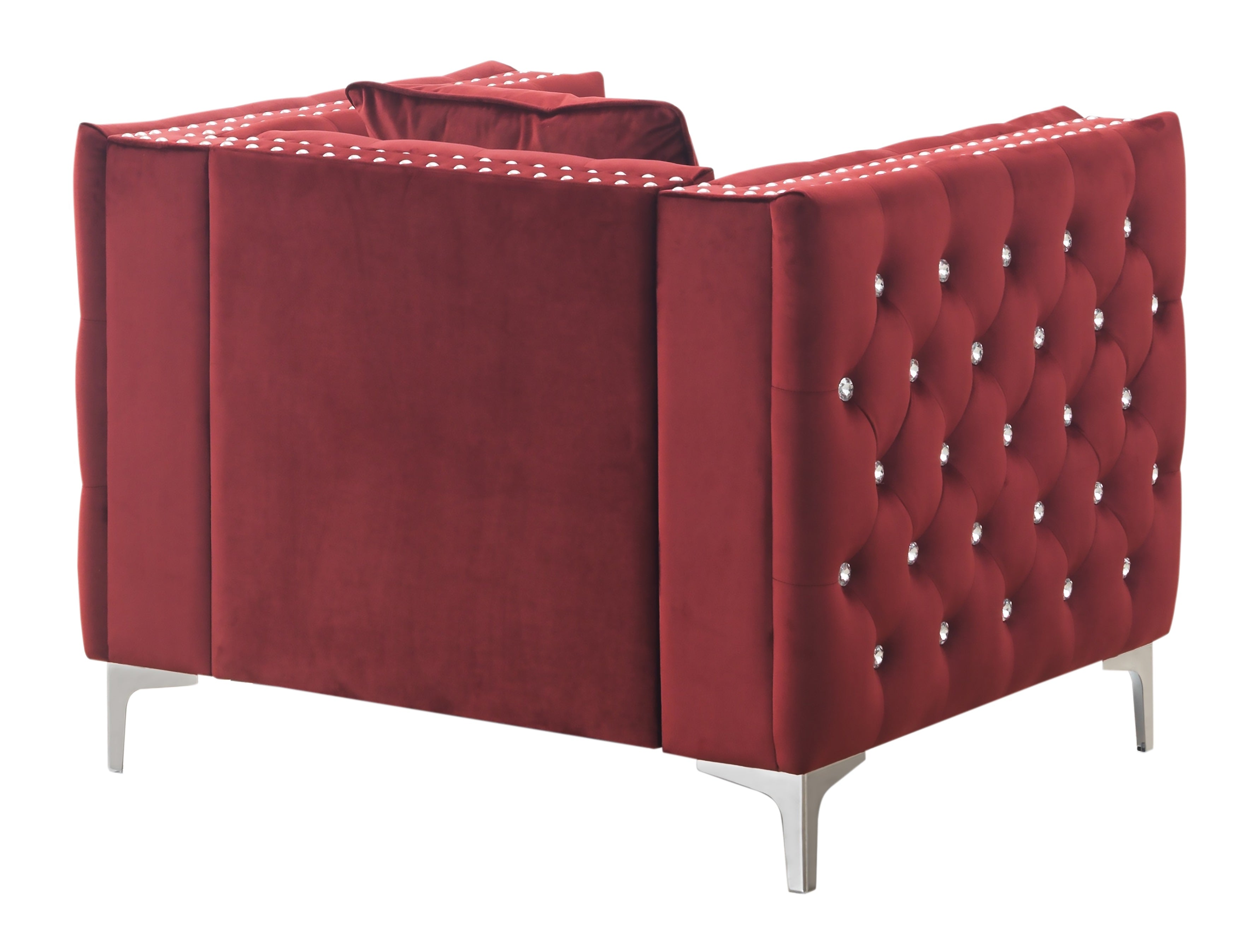 ZNTS Glory Furniture Paige G826A-C Chair , BURGUNDY B078108455