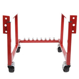 ZNTS 1000lb Auto Engine Cradle Stand for Chevrolet Chevy V8 Red 65871450