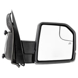 ZNTS RH Right Passenger Side Power Heated Mirror Black 2015-2017 For Ford F150 21860082