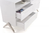 ZNTS Modrest Candid Modern White Dresser B04961635