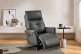 ZNTS Recliner Chair With Dual Motor , Euro contemporary design , Adjustable Headrest, 360&deg; Swivel USB W820119429