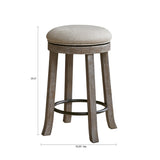 ZNTS Swivel Counter Stool B03548394