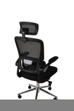 ZNTS Mesh Ergonomic Office Chair with Flip Up Arms High Back Desk Chair -High Adjustable Headrest with W1035111499