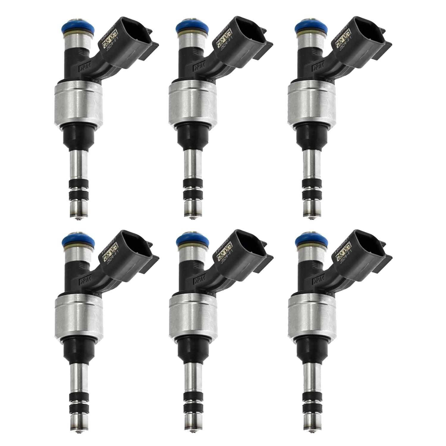 ZNTS 6Pcs Fuel Injectors Nozzle for 2010 Buic-k Allure LaCrosse 10-11 Cadilla-c CTS SRX Chevrole-t G-M-C 11557161