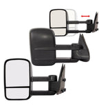 ZNTS For 1999-2006 Chevy Silverado GMC Sierra Manual Telescoping Towing Side Mirrors 38480197