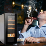 ZNTS 35L Cigar Humidors Cooling and Heating Function , 250Counts Capacity Cigar Humidor Humidifiers W1625137508