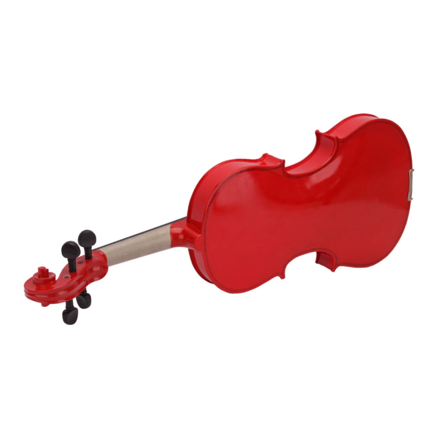 ZNTS New 4/4 Acoustic Violin Case Bow Rosin Red 26744374