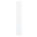 ZNTS White Bathroom Storage Cabinet with Shelf Narrow Corner Organizer Floor Standing W1314130139
