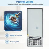 ZNTS 3.6Cu.Ft Dual Zone Refrigerator, 2.2+1.4Cu.Ft 4 Star Freezer, 7 Temperature Settings, 45 dB, Brushed ES313066AAK