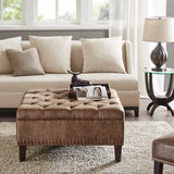 ZNTS Tufted Square Cocktail Ottoman B03548204