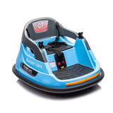 ZNTS 12V ride on bumper car for kids,1.5-5 Years Old,Baby Bumping Toy Gifts W/Remote Control, LED Lights, W1396126982