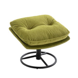 ZNTS Accent chair TV Chair Living room Chair with Ottoman-FRUIT GREEN W67641179