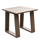 ZNTS End Table, Wood Grained B01051526