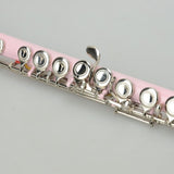 ZNTS Cupronickel C 16 Closed Holes Concert Band Flute Pink 08632614