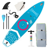 ZNTS Inflatable Stand Up Paddle Board 11'x34"x6" With Accessories W144081493