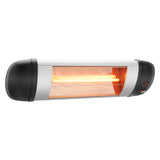 ZNTS US PHW-1500CR 1500W Wall Terrace Heater with Remote Control / First Gear / Fake Firewood / Single 59820639