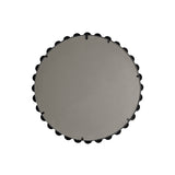 ZNTS Beaded Round Wall Mirror 27"D B03599369