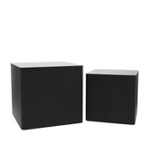 ZNTS MDF Nesting table/side table/coffee table/end table for living room,office,bedroom Black W87667528