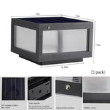 ZNTS Solar Wall Lamp With Dimmable LED W1340133327