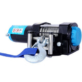 ZNTS ATV/UTV Winch- 12 V 3500LBS Electric Winch with Steel Cable, Wire and Wireless Remote Control, W465127131