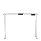 ZNTS Electric Stand up Desk Frame - ErGear Height Adjustable Table Legs Sit Stand Desk Frame Up to W141161252