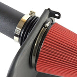 ZNTS Intake Pipe with Black Wrinkle & Red Air Filter for 2005-2010 Dodge/Chrysler V8 5.7L/6.1L 07658904