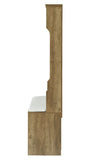 ZNTS Wood Coat Rack, Storage Shoe Cabinet, with Clothes Hook, with Sponge Pad Product, Multiple Storage 03980719