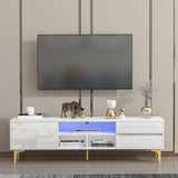 ZNTS TV stand,TV Cabinet,entertainment center,TV console,media console,with LED remote control lights,UV W679126306