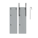 ZNTS Wall Mount Mirror Set of 2.MDF Mirror Wall Mount at Horizontal & Vertical hanging W760P143731