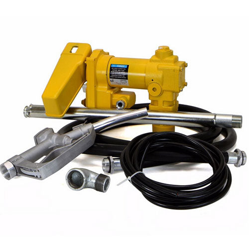 ZNTS 12V Explosion-proof Petrol Pump Assembly Set Yellow 92601870